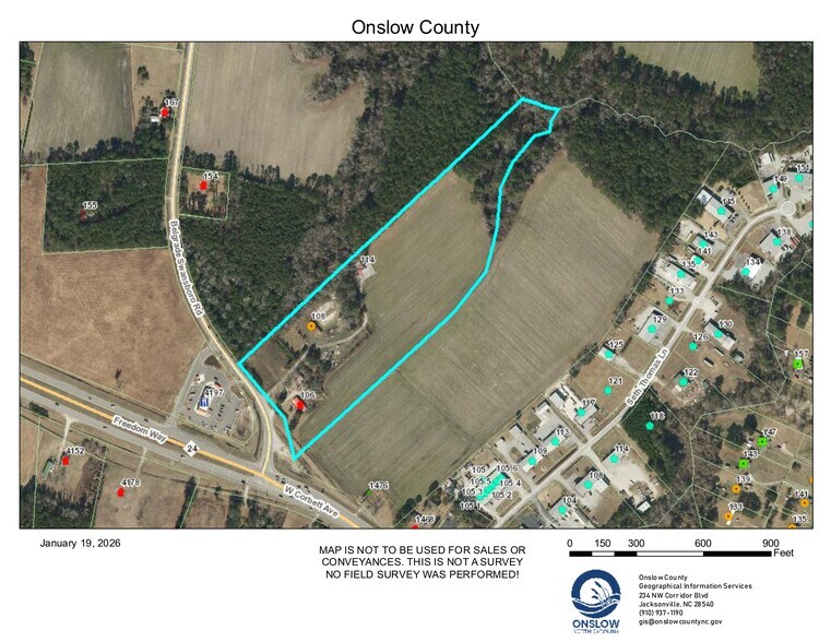 More Photos Of 106 Belgrade Swansboro Rd, Swansboro Land For Sale