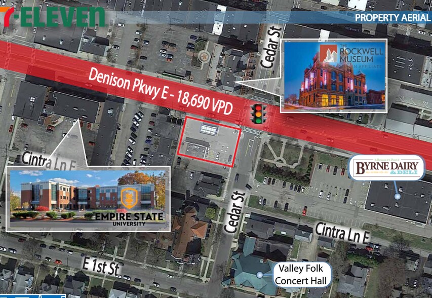 More Photos Of 40 Denison Pky E, Corning Service Station For Sale