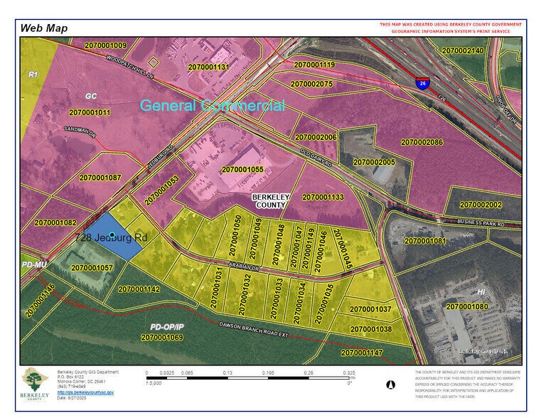 More Photos Of 728 Jedburg Rd, Summerville Land For Sale
