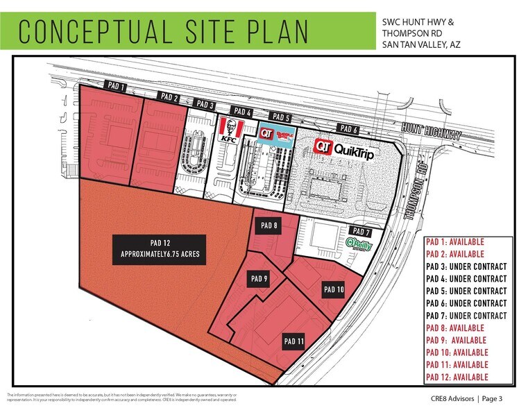 More Photos Of SW Hunt Hwy & Thompson Rd, San Tan Valley Land For Sale