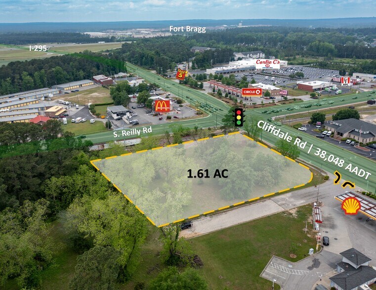 Primary Photo Of 6925 Cliffdale Rd, Fayetteville Land For Sale