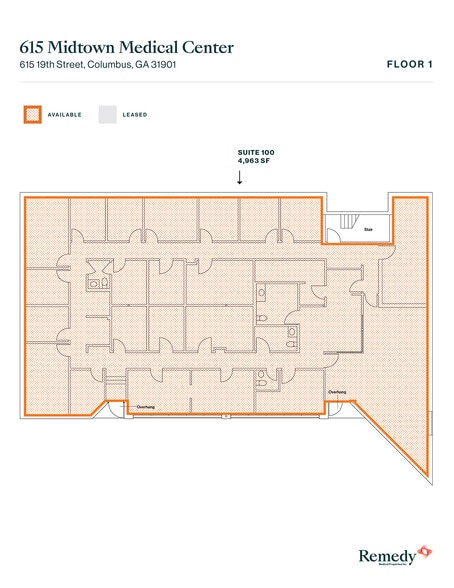 More Photos Of 615 19th St, Columbus Medical For Lease