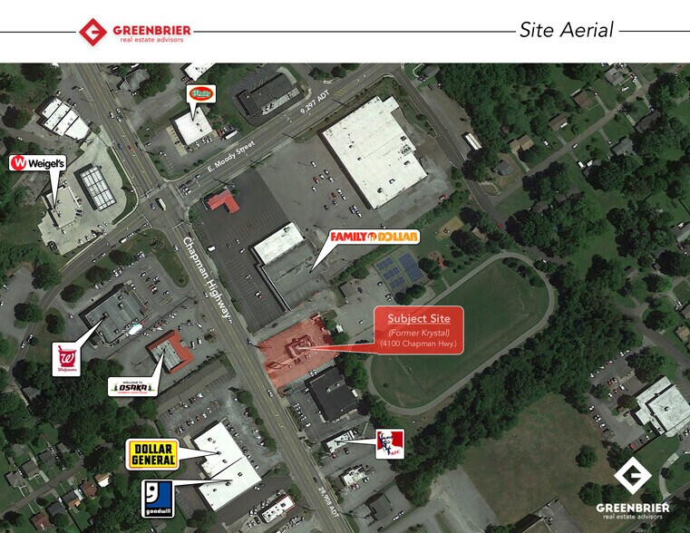 More Photos Of 4100 SW Chapman Hwy, Knoxville Fast Food For Lease