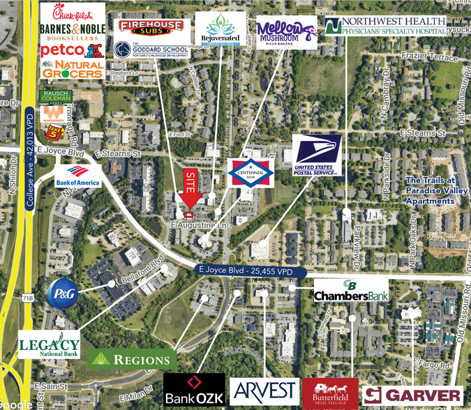 More Photos Of 1364 E Augustine Ln, Fayetteville Storefront For Lease