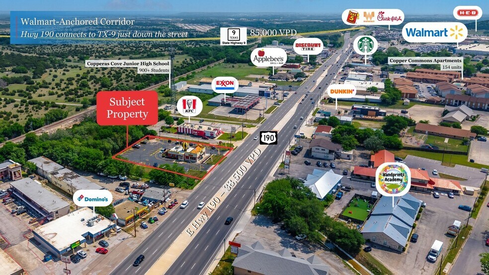 More Photos Of 2301 E Us-190 Hwy, Copperas Cove Fast Food For Sale