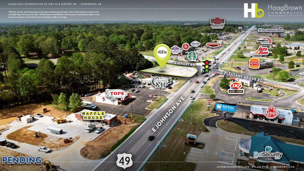 More Photos Of 1722 Airport Rd, Jonesboro Land For Sale