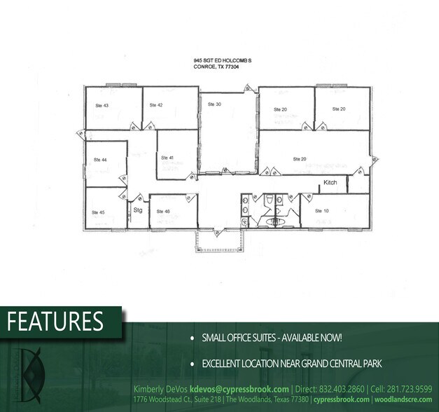 More Photos Of 945 Sgt. Ed Holcombe Blvd S, Conroe Office For Lease