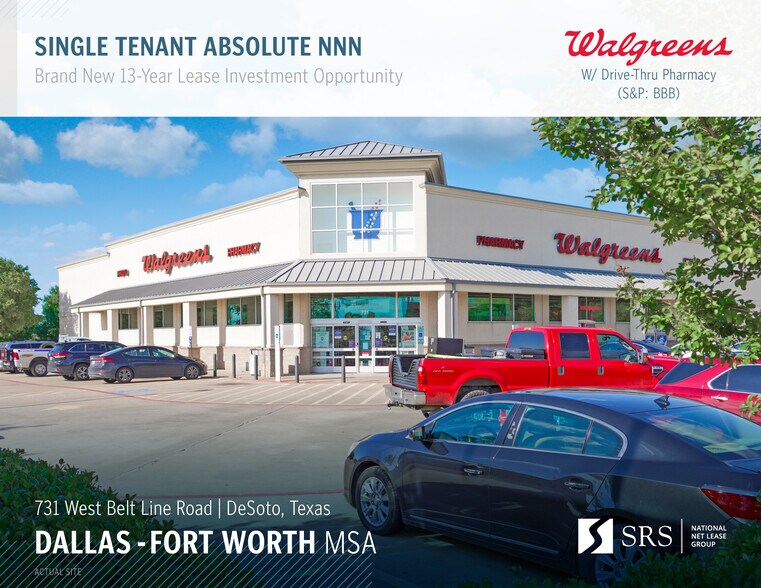 Primary Photo Of 731 W Belt Line Rd, DeSoto Drugstore For Sale