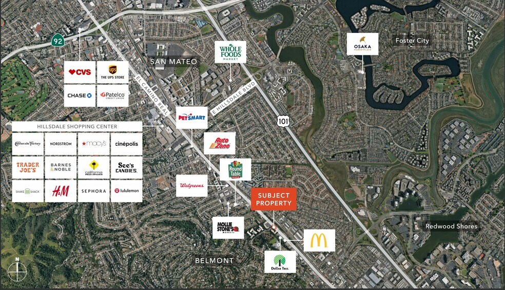 More Photos Of 410 El Camino Real, Belmont Storefront For Lease