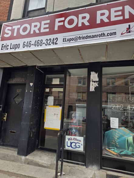 More Photos Of 505-507 Grand St, New York Storefront Retail Residential For Lease