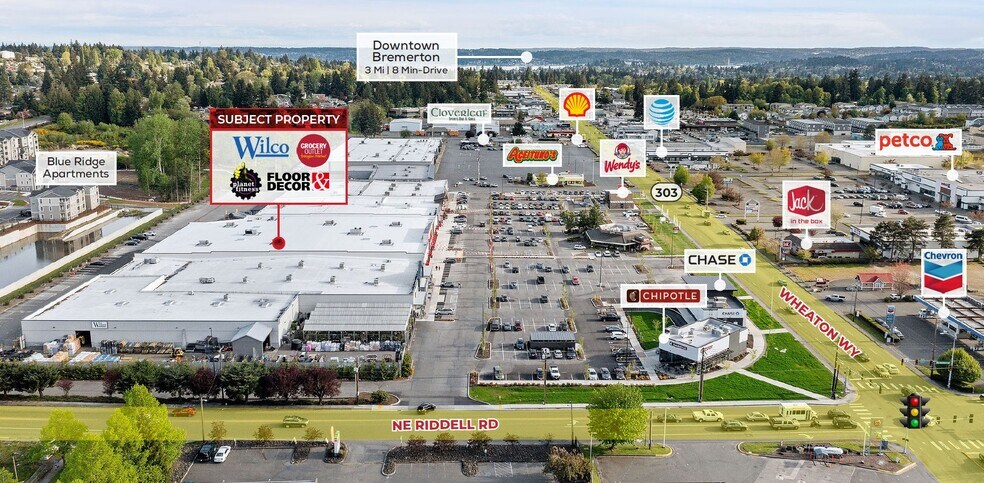 More Photos Of 4321 Wheaton Way, Bremerton General Retail For Sale