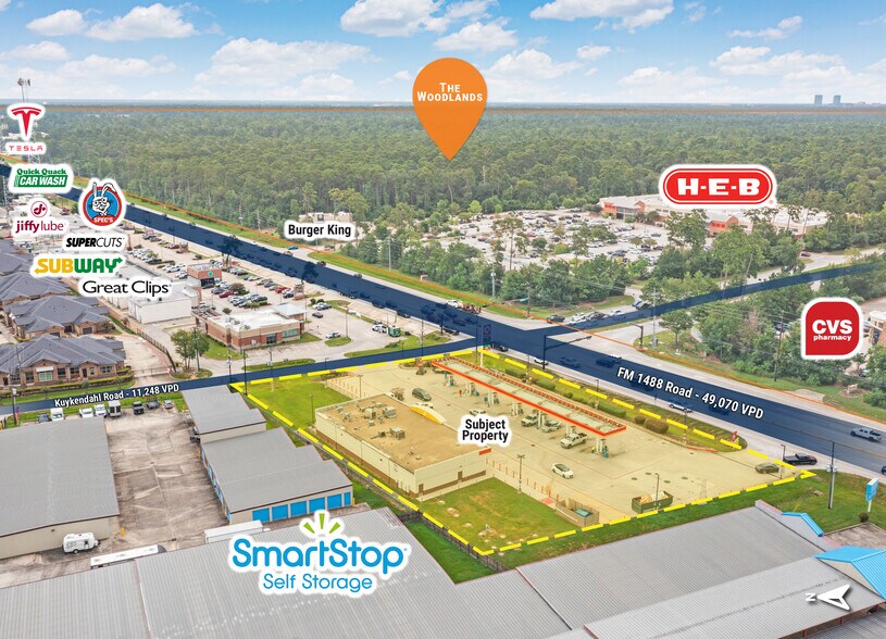 More Photos Of 3710 Fm-1488 Rd, Conroe Convenience Store For Sale
