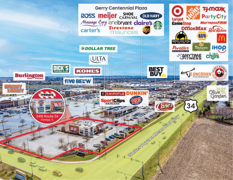 More Photos Of 2410 Route 34, Oswego Restaurant For Lease