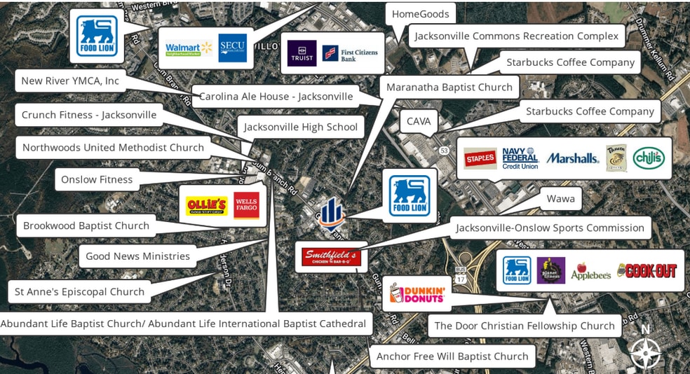 More Photos Of 1105 Gum Branch Rd, Jacksonville Fast Food For Lease