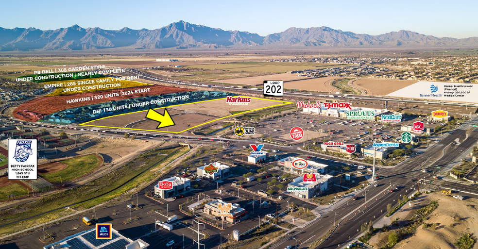 Primary Photo Of Loop 202 & Baseline Rd, Laveen Restaurant For Lease