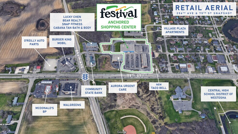 More Photos Of 25240 75th St, Salem Freestanding For Lease