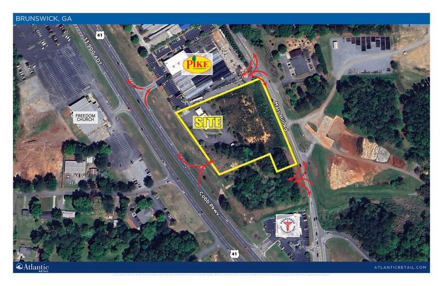 More Photos Of 3590 Cobb Pky NW, Acworth Office For Sale