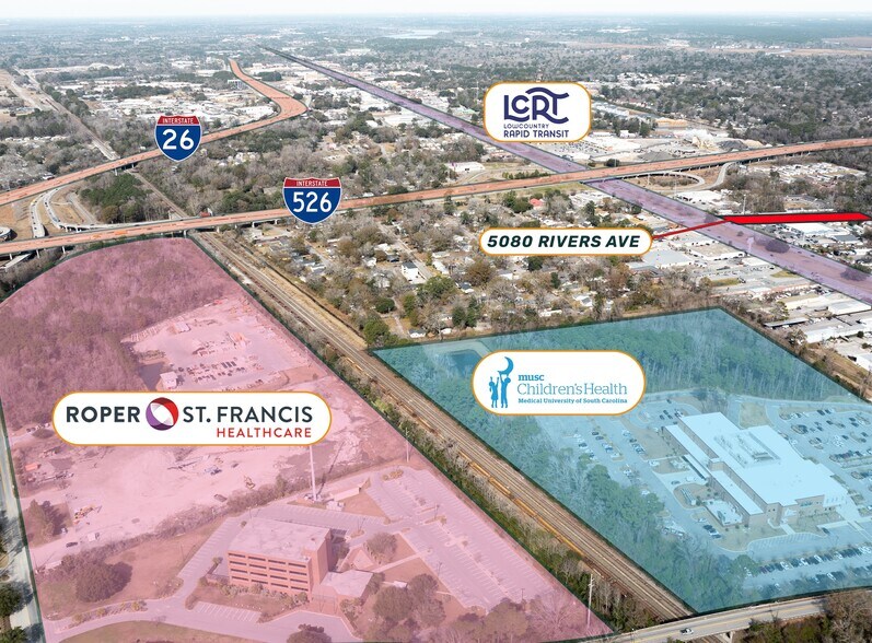 More Photos Of 5080 Rivers Ave, North Charleston Showroom For Sale