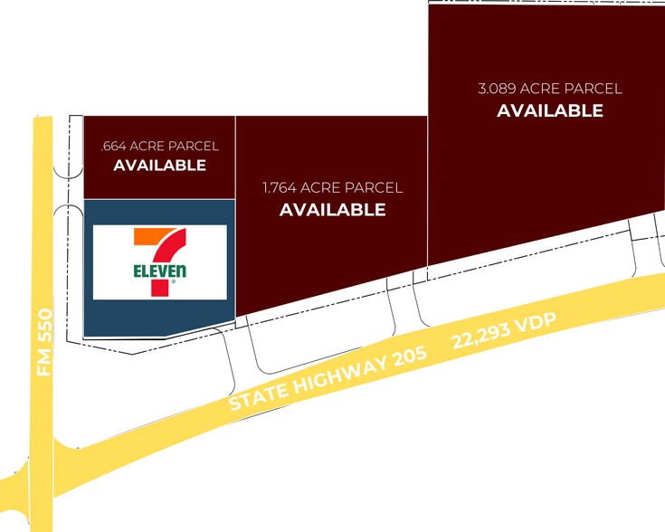 More Photos Of 141 S State Highway 205, Rockwall Land For Sale