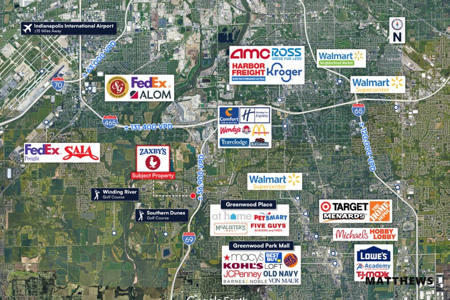 More Photos Of 2201 W Southport Rd, Indianapolis General Retail For Sale