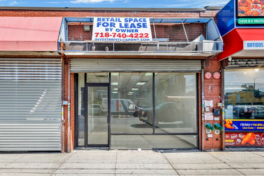 More Photos Of 2451-2459 E Tremont Ave, Bronx Storefront For Lease
