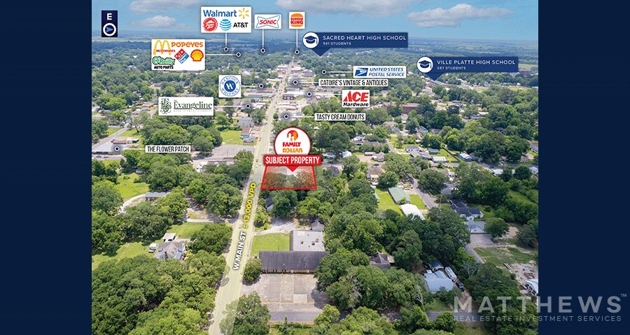 More Photos Of 710 W Main St, Ville Platte Freestanding For Lease