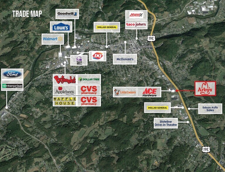 More Photos Of 1719 Highway 19 E, Elizabethton Fast Food For Sale