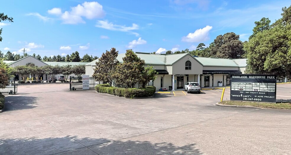 Primary Photo Of 1001-1087 Pruitt Rd, The Woodlands Warehouse For Lease