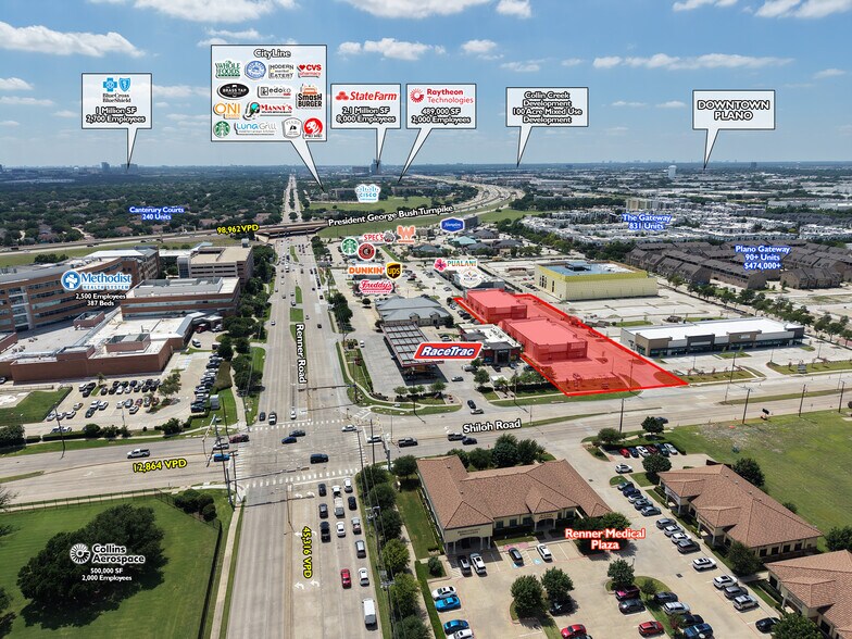 More Photos Of 145-165 Shiloh Road, Plano Medical For Sale