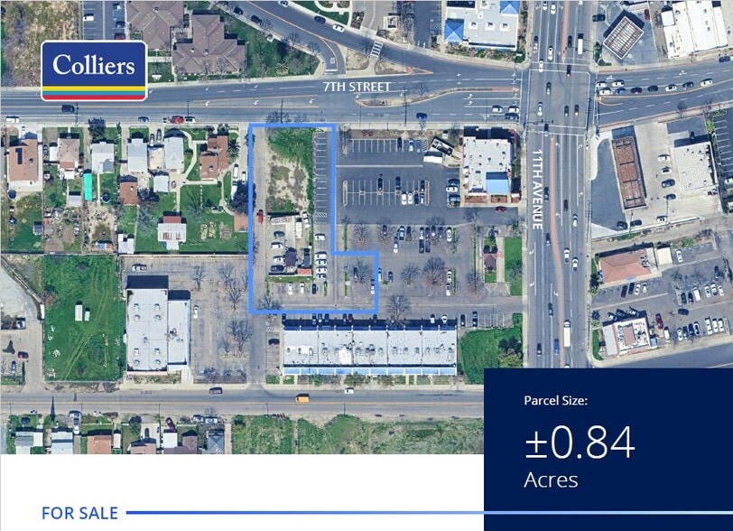 Primary Photo Of SWQ 11th Ave @ 7th Street, Hanford Land For Sale