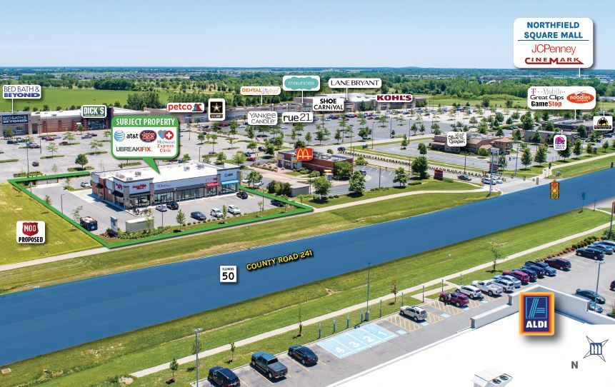 More Photos Of 2070 N State Route 50, Bourbonnais General Retail For Lease