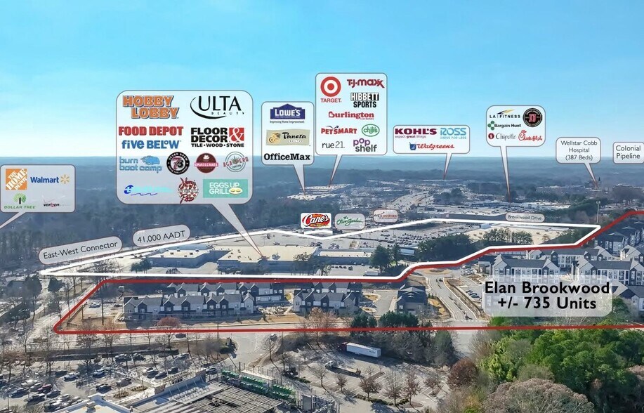 More Photos Of 1355 East-West Connector, Austell Freestanding For Lease