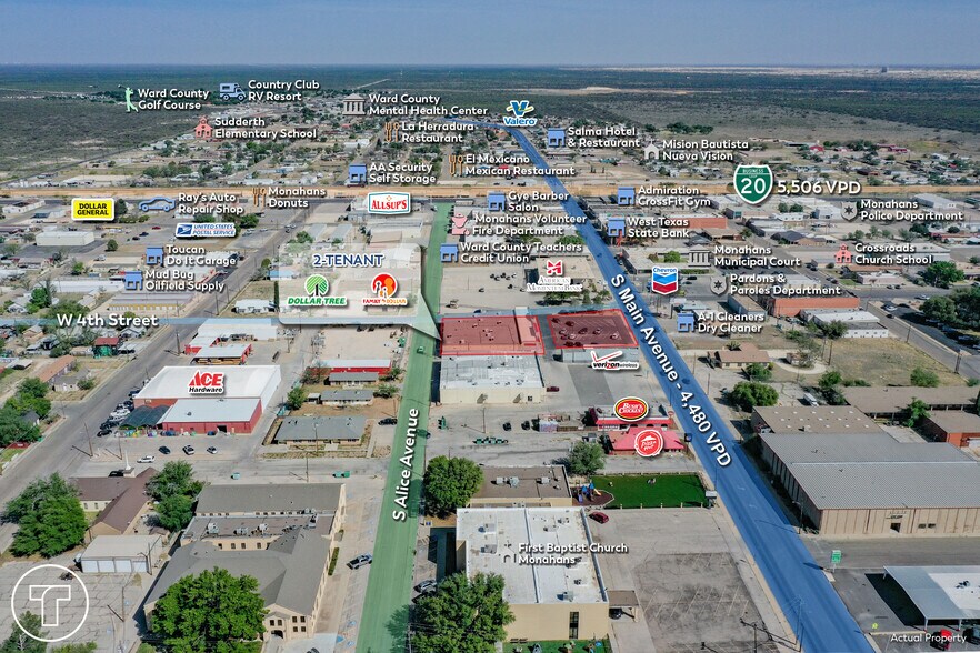More Photos Of 405 S Main Ave, Monahans Freestanding For Sale