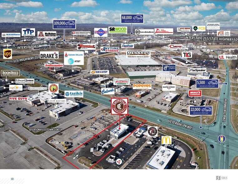 More Photos Of 1620 Veterans Pky, Jeffersonville Restaurant For Sale