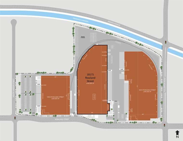 More Photos Of 18175 E Rowland St, City of Industry Distribution For Lease