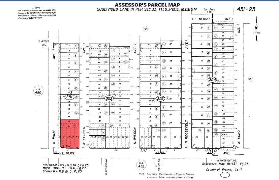 More Photos Of 315 E Olive Ave, Fresno Land For Lease