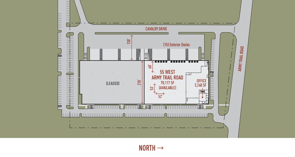 More Photos Of 85 W Army Trail Rd, Glendale Heights Unknown For Lease