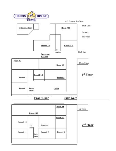 More Photos Of 412 Frances St, Key West Hotel For Sale