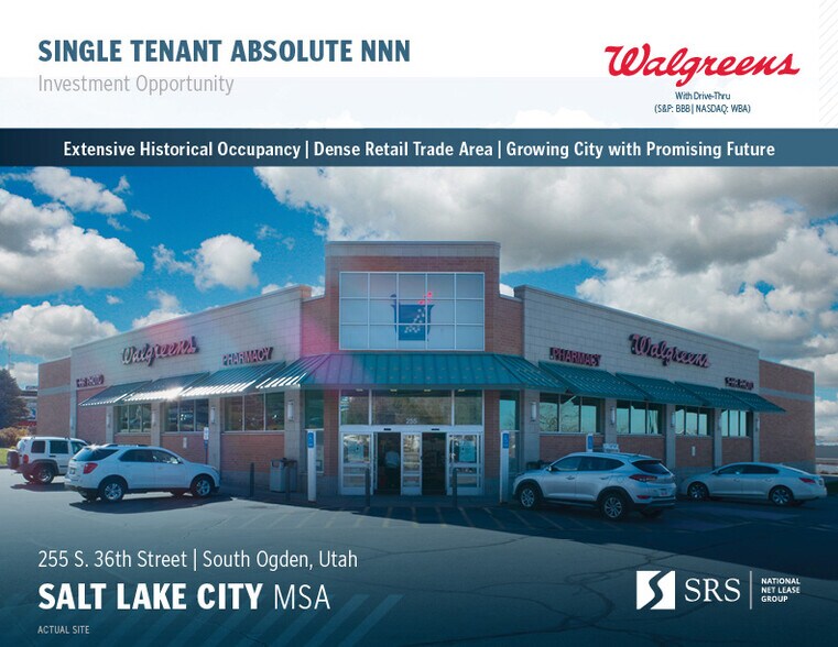 Primary Photo Of 255 36th St, Ogden Drugstore For Sale