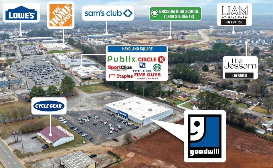 Primary Photo Of 8920 Memorial Pky, Huntsville General Retail For Sale
