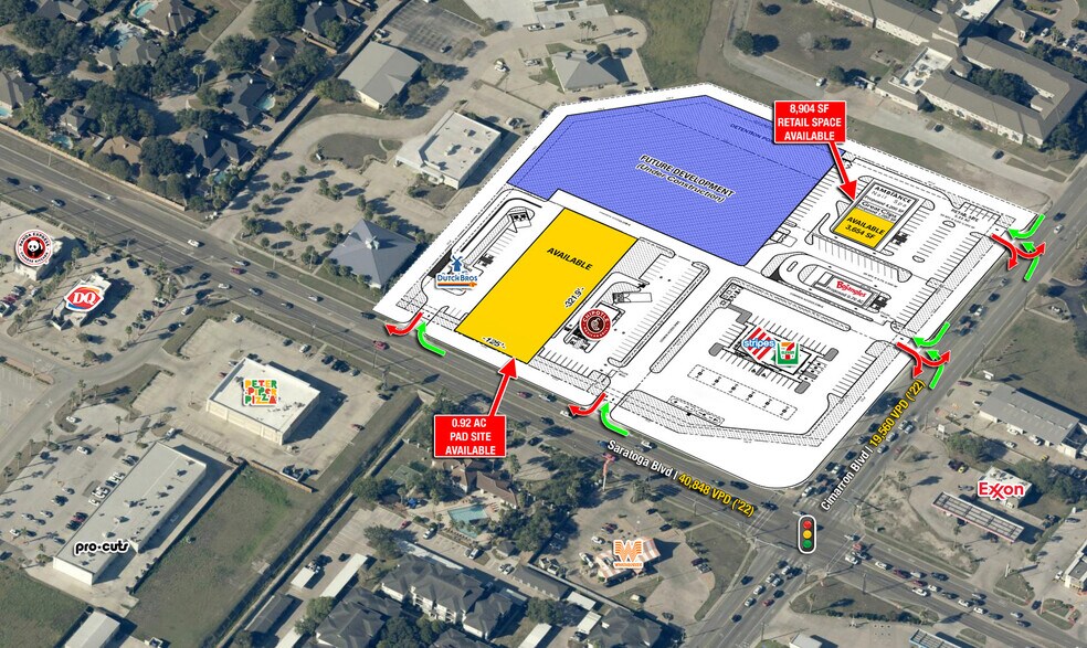 More Photos Of 6226 Saratoga Blvd, Corpus Christi Land For Sale