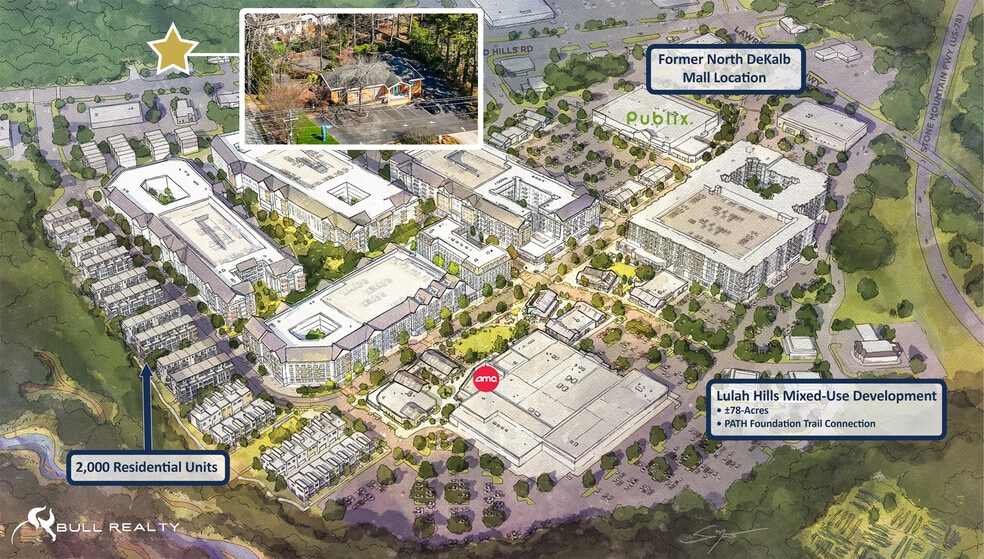 More Photos Of 3802 N Druid Hills Rd, Decatur Office Residential For Sale