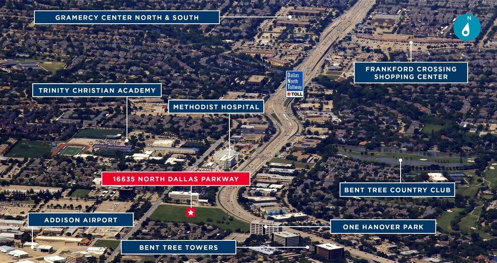 More Photos Of 16641 N Dallas Pky, Addison Land For Sale