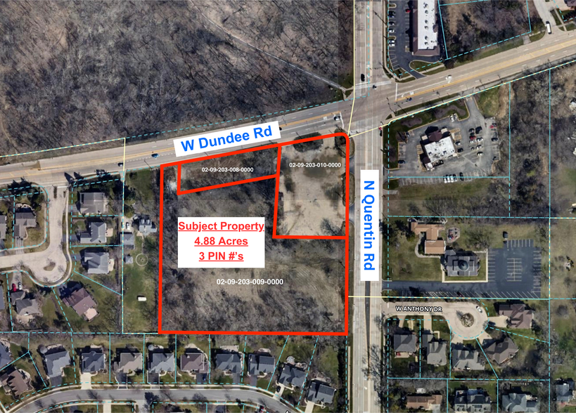 Primary Photo Of 885 W Dundee Rd, Palatine Land For Sale