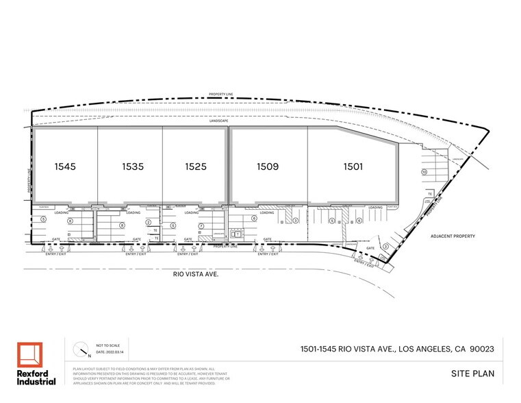 More Photos Of 1501-1509 Rio Vista Ave, Los Angeles Unknown For Lease