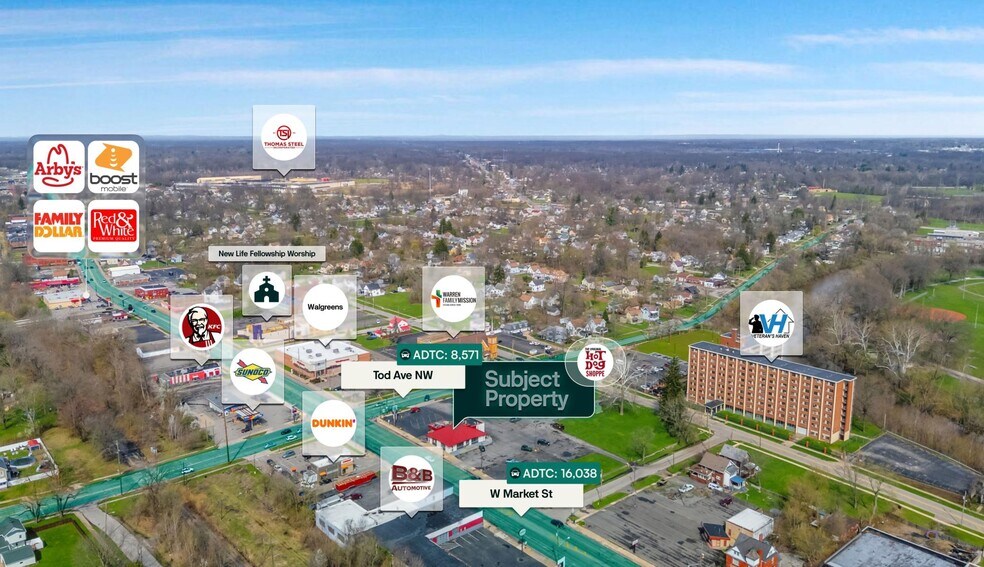 More Photos Of 740 W Market St, Warren Fast Food For Sale