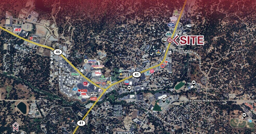 More Photos Of 40650 Highway 41, Oakhurst Restaurant For Lease