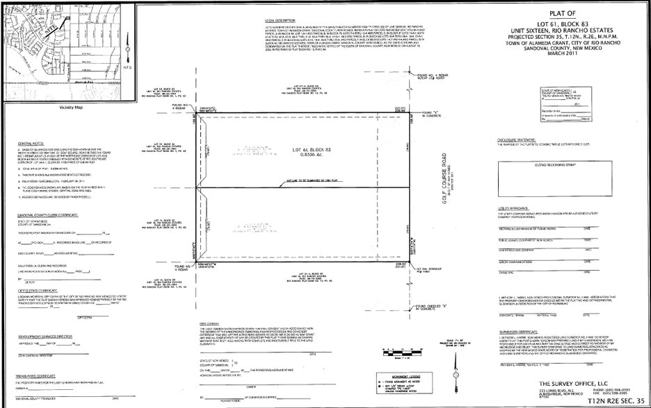 More Photos Of 1507 Golf Course Rd, Albuquerque Land For Sale
