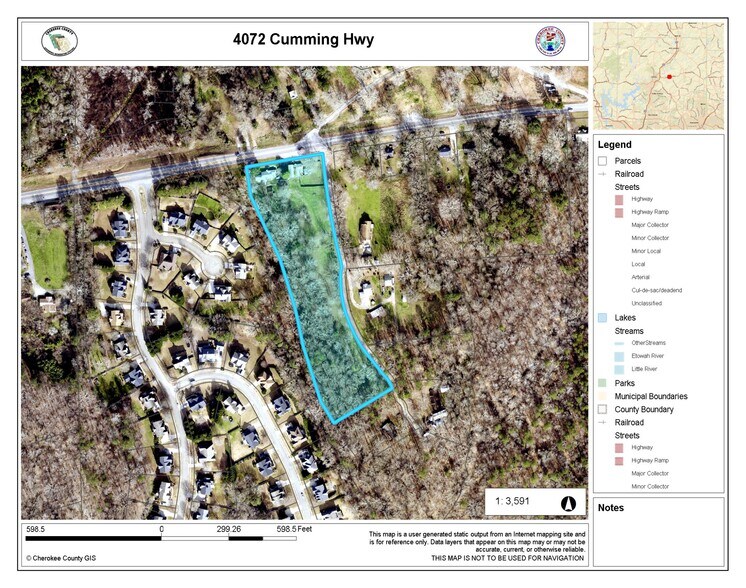 More Photos Of 4072 Cumming Hwy, Canton Land For Sale