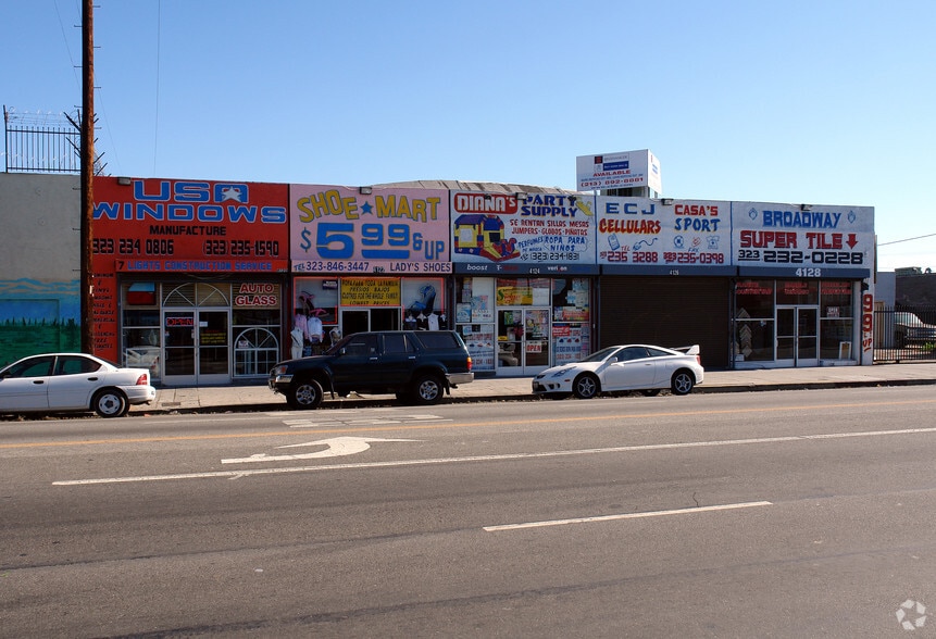 Primary Photo Of 4120-4128 S Broadway Ave, Los Angeles Storefront For Lease